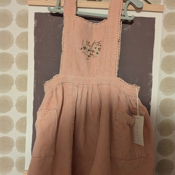 Jamie Kay Other - Pink Corduroy Kids Overalls